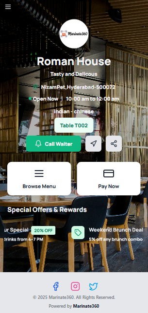 Waiter Call System view 1